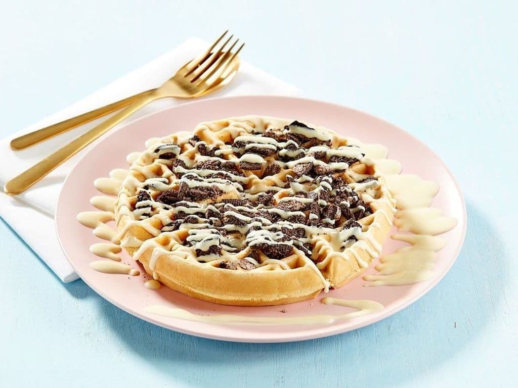 Oreo & White Chocolate Waffle