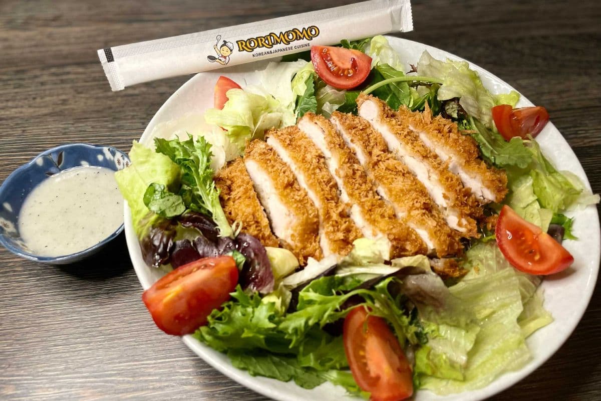 Pork Cutlet Salad 돈까스 샐러드