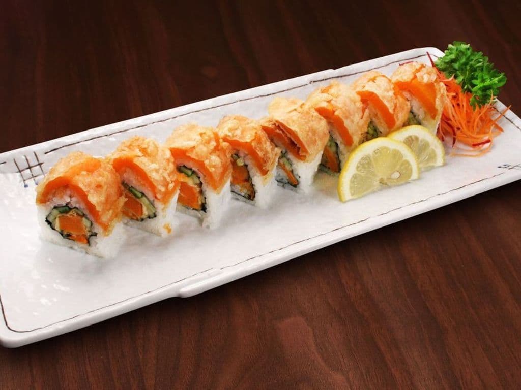 Yam and Yam Tempura Roll