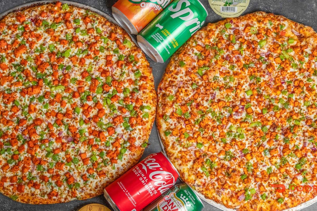 Two Large Pizzas