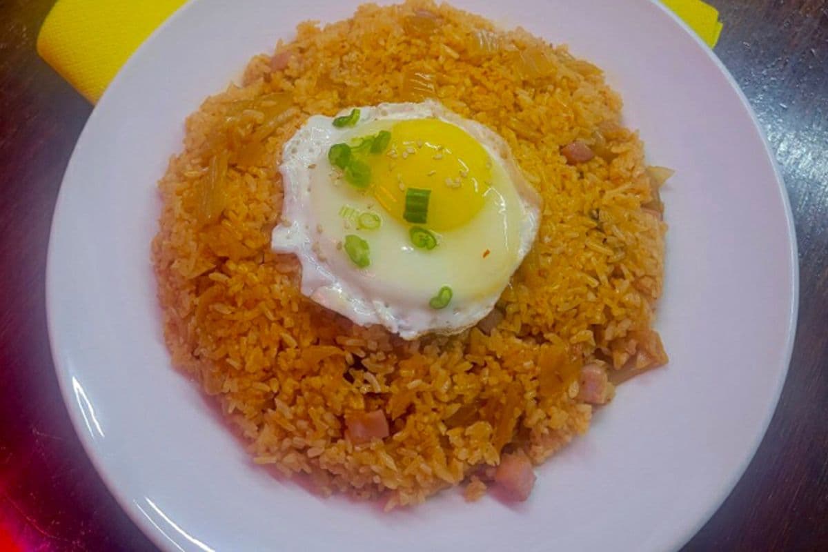 Kimchi Ham & Egg Fried Rice
