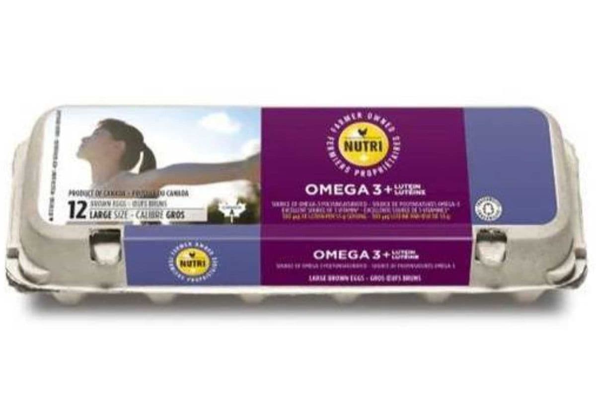 Nutri · Omega 3 Large White Eggs (12 eggs)