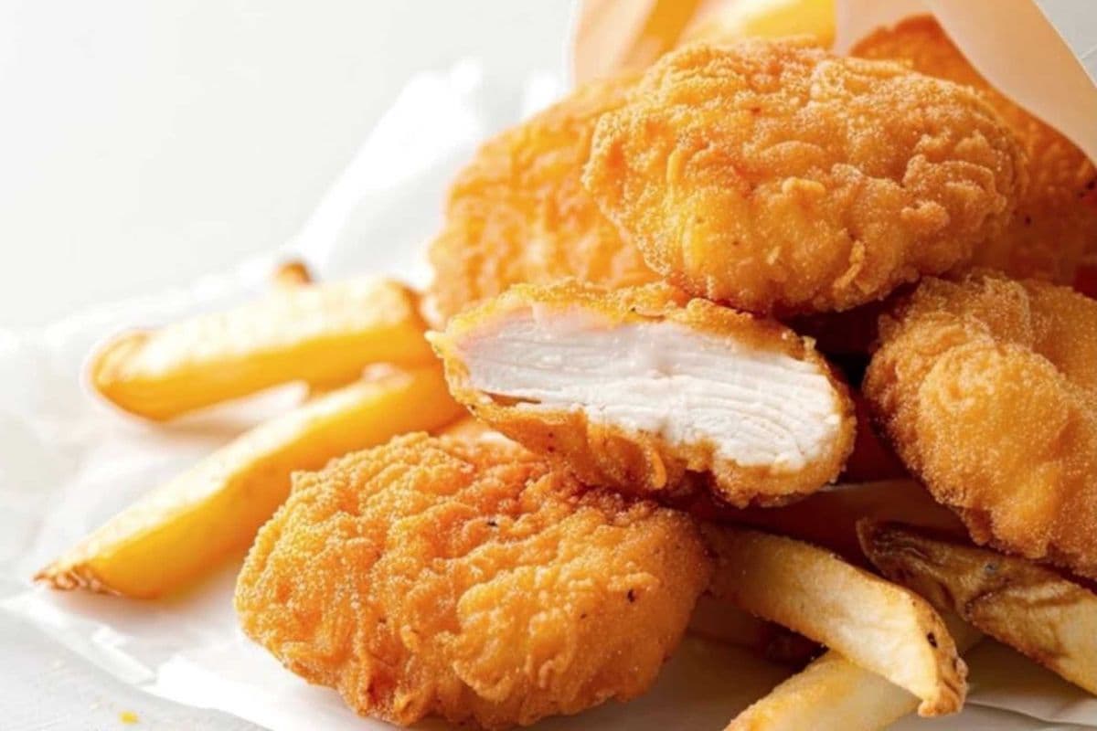 Chicken Nuggets (4 Pcs) with Fries