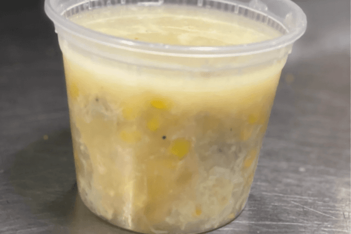 Sweet Corn and Chicken Soup