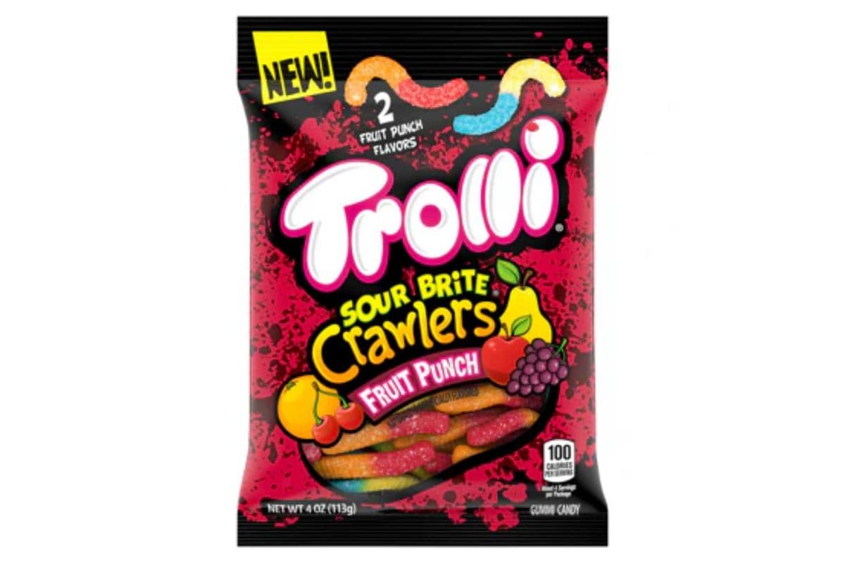 Trolli Sour Brite Crawlers Fruit Punch (5 oz)