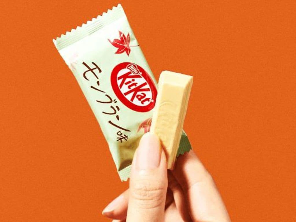 Japanese Kit Kat (Single) - Autumn White