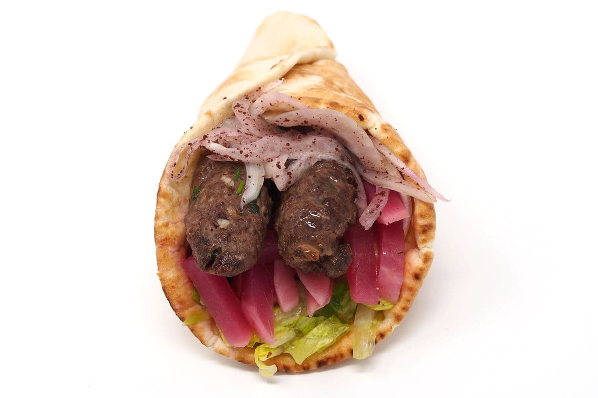 Kofta Kebab Wrap