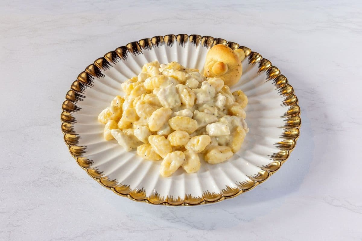 Gnocchi In a Creamy Alfredo