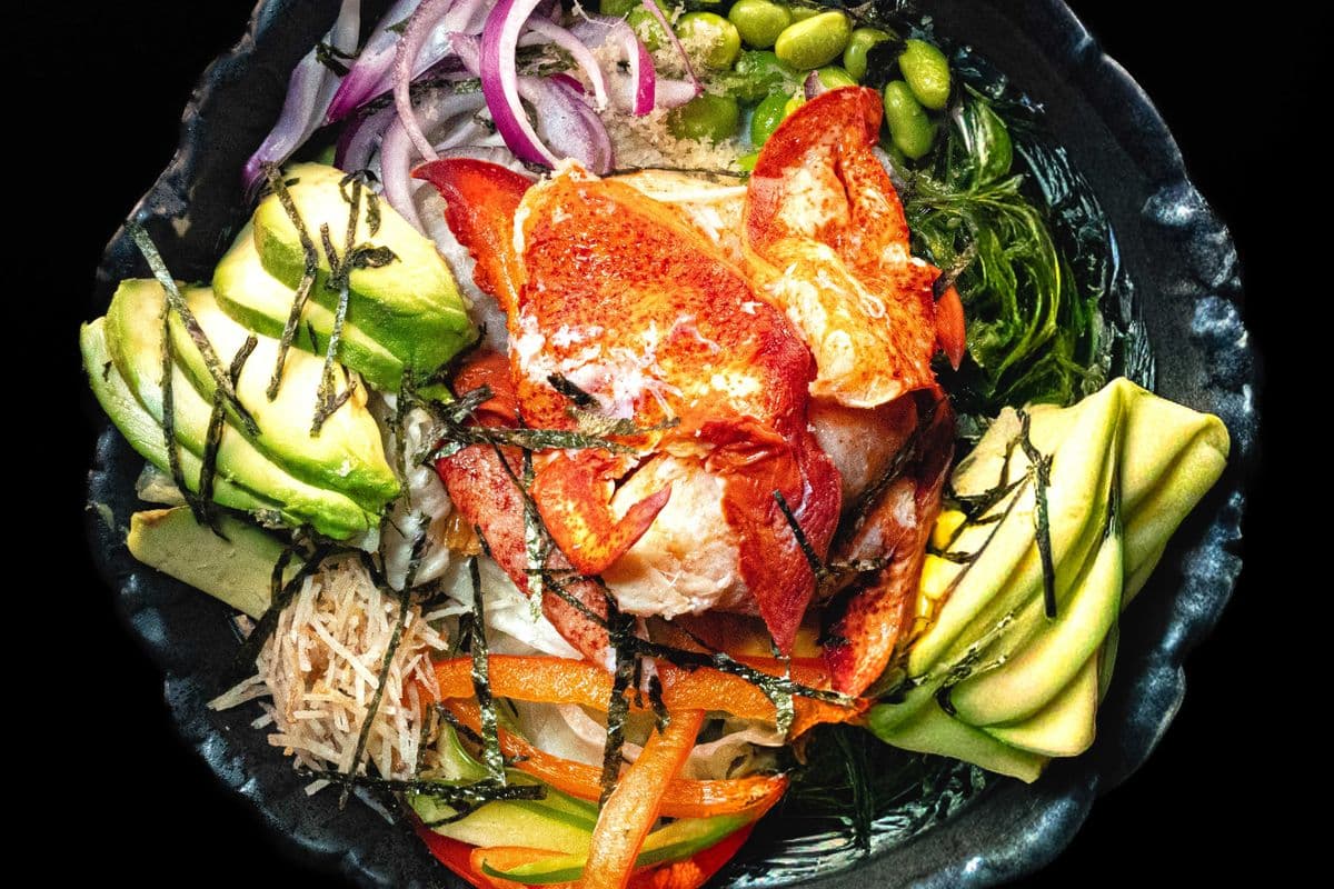 1077. Lobster Poke Bowl
