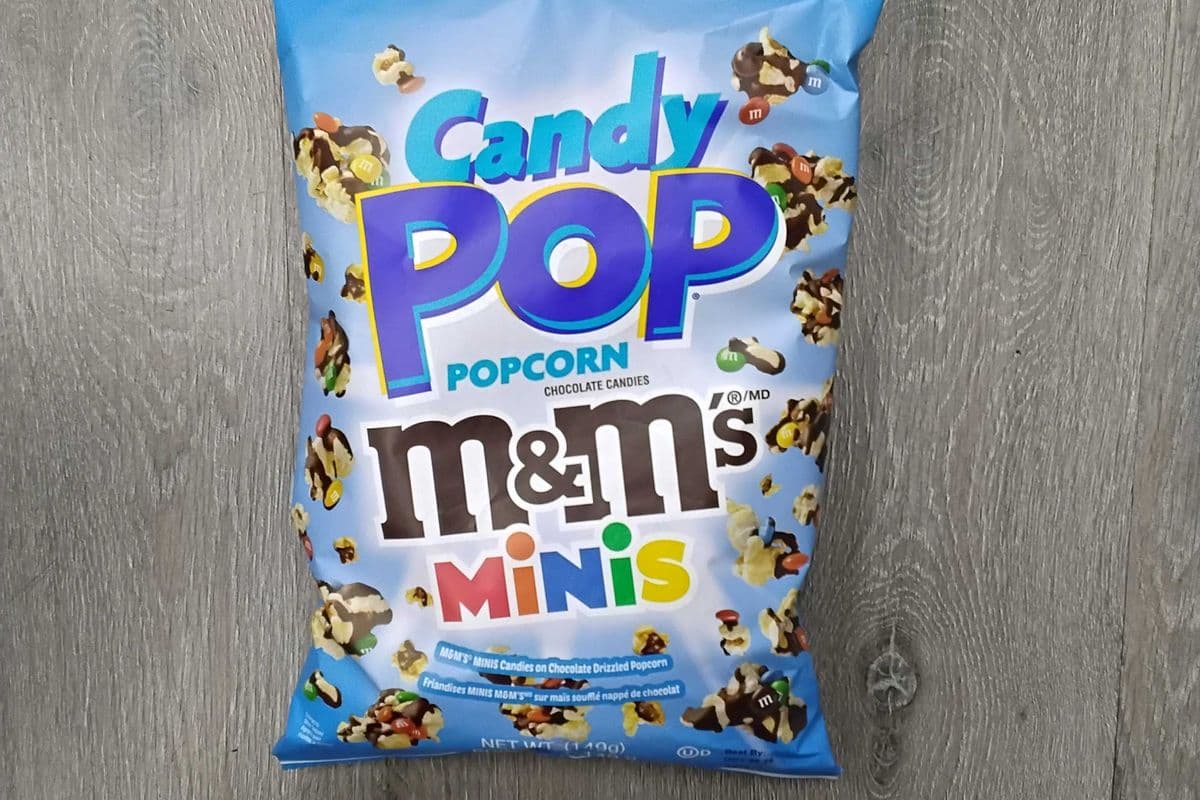 Candy pop popcorn m&m minis 149g