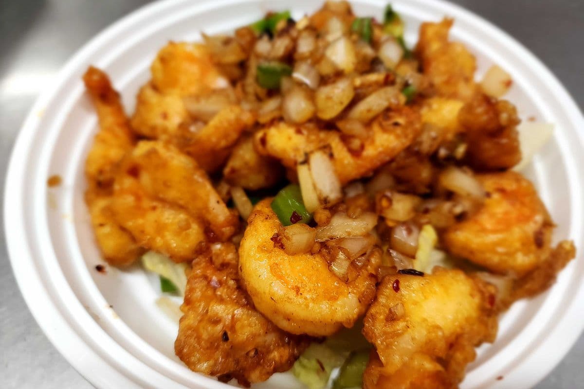 71. Salt and Pepper Shrimps (No Shell)