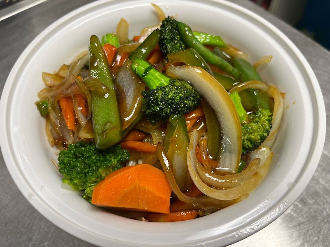 Vegetable Teriyaki Don