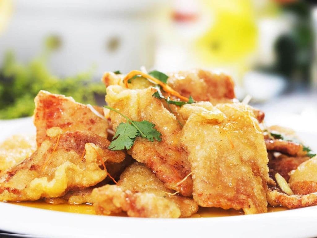 72.Deep Fried Pork w/Sweet Sauce锅包肉