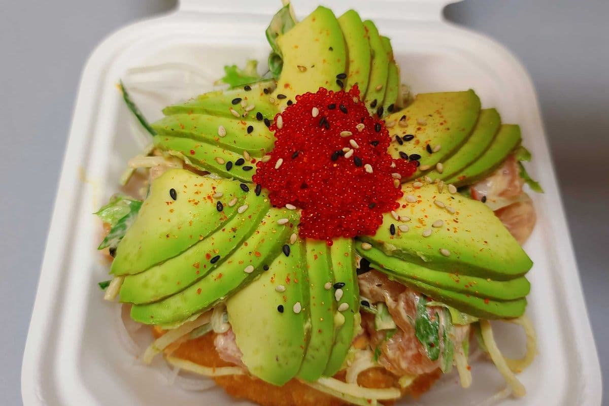 122. Double Salmon Pizza