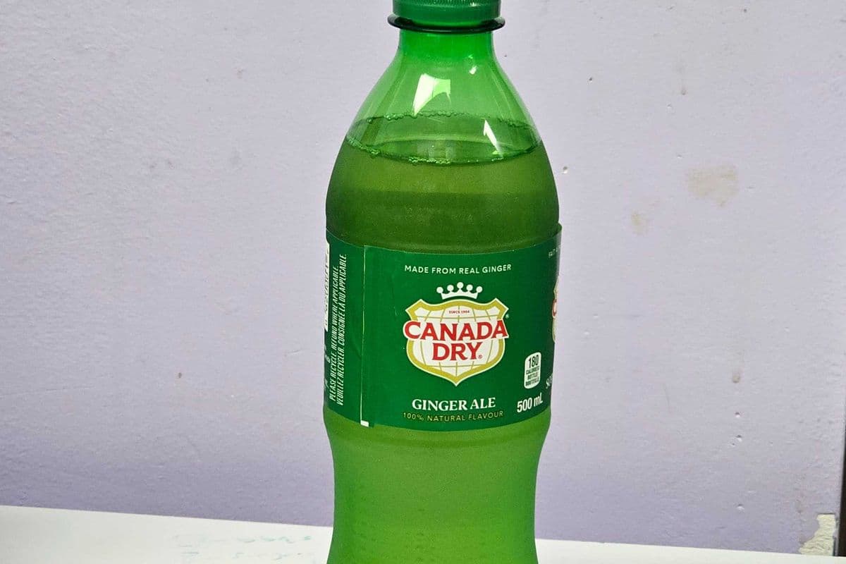 Canada Dry 100% Natural Ginger Ale (500 ml)