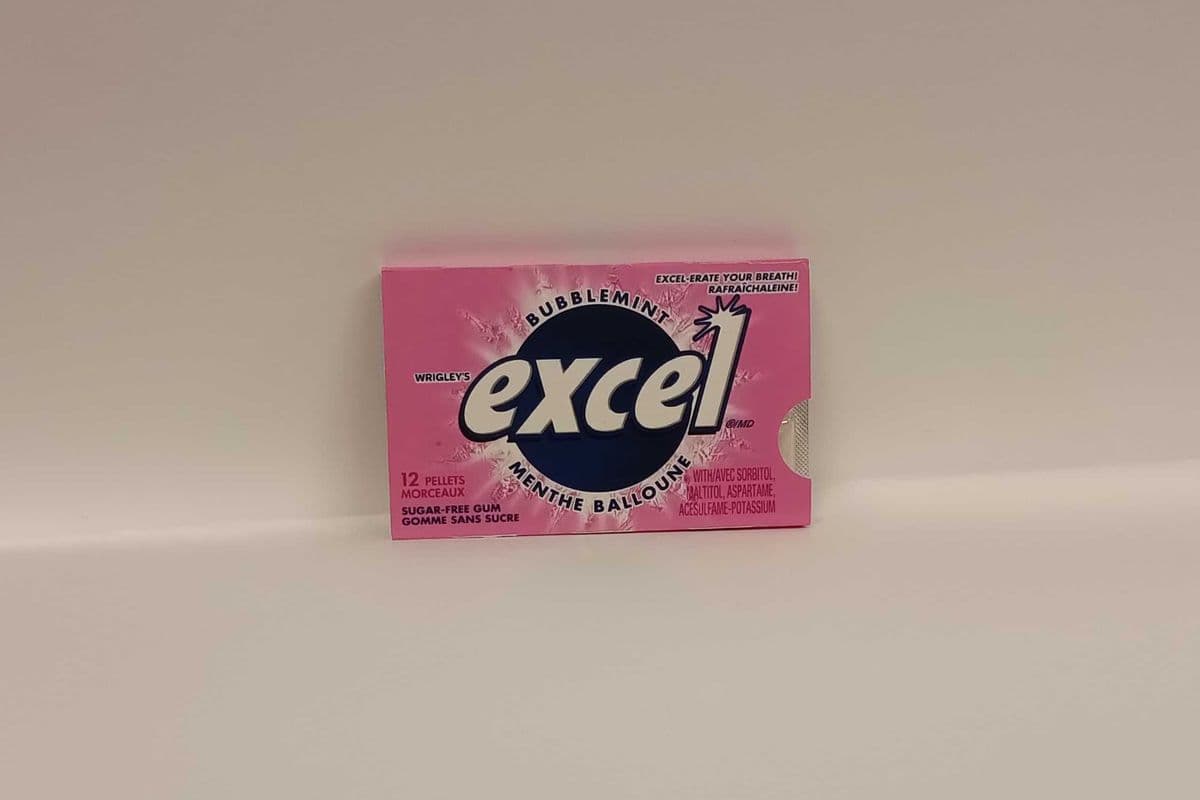 Wrigley's Excel Gum - Bubblemint - 12 Pieces