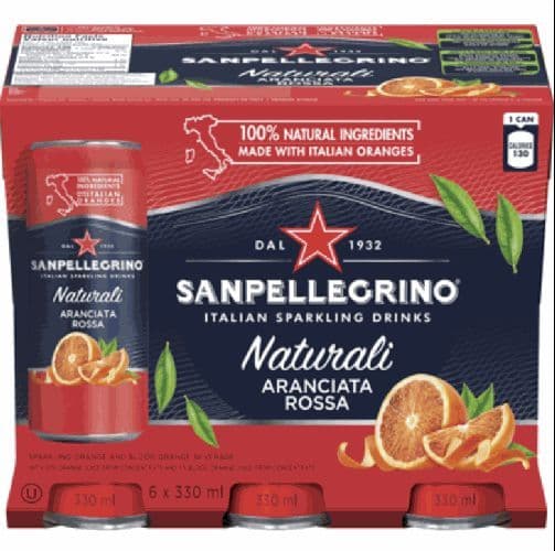 San Pellegrino Aranciata Rossa 330ml