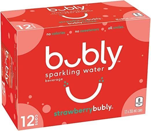Bubly Strawberry 12x355ml