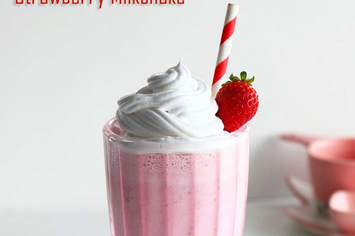 Strawberry Milk Shake