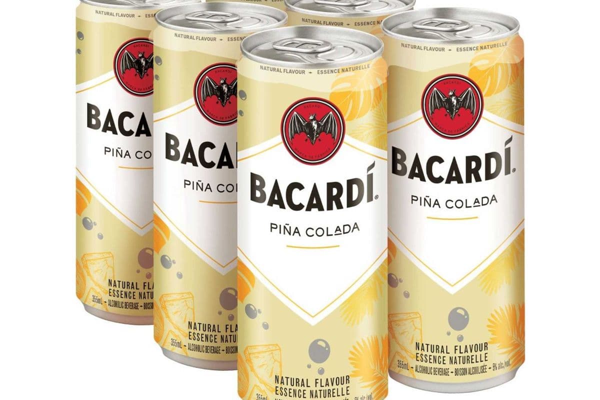 Bacardi Pina Colada (6 x 355 ml Cans)