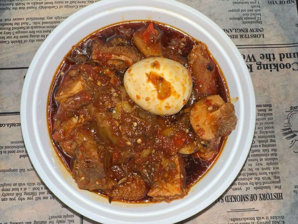 Red Ayamase Meal ( Ofada Sauce )