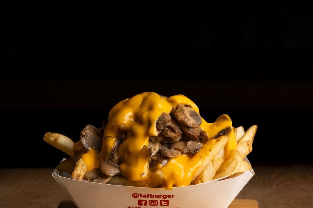 Cheesy Mushrooms Fries