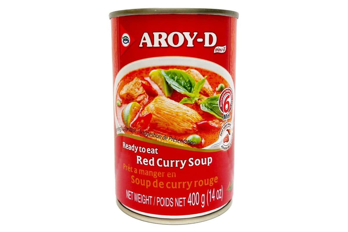 AROY–D Red Curry Soup Ready To Eat (400 g)