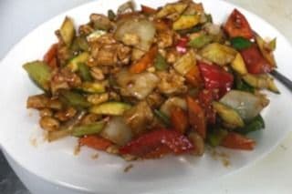 C12. Kung Pow Chicken with Peanuts