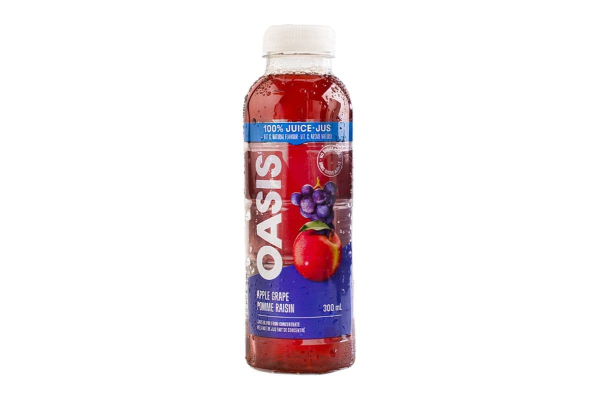 Apple-grape juice (130 Cals.)