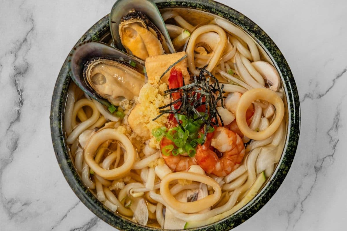 Seafood Udon Soup