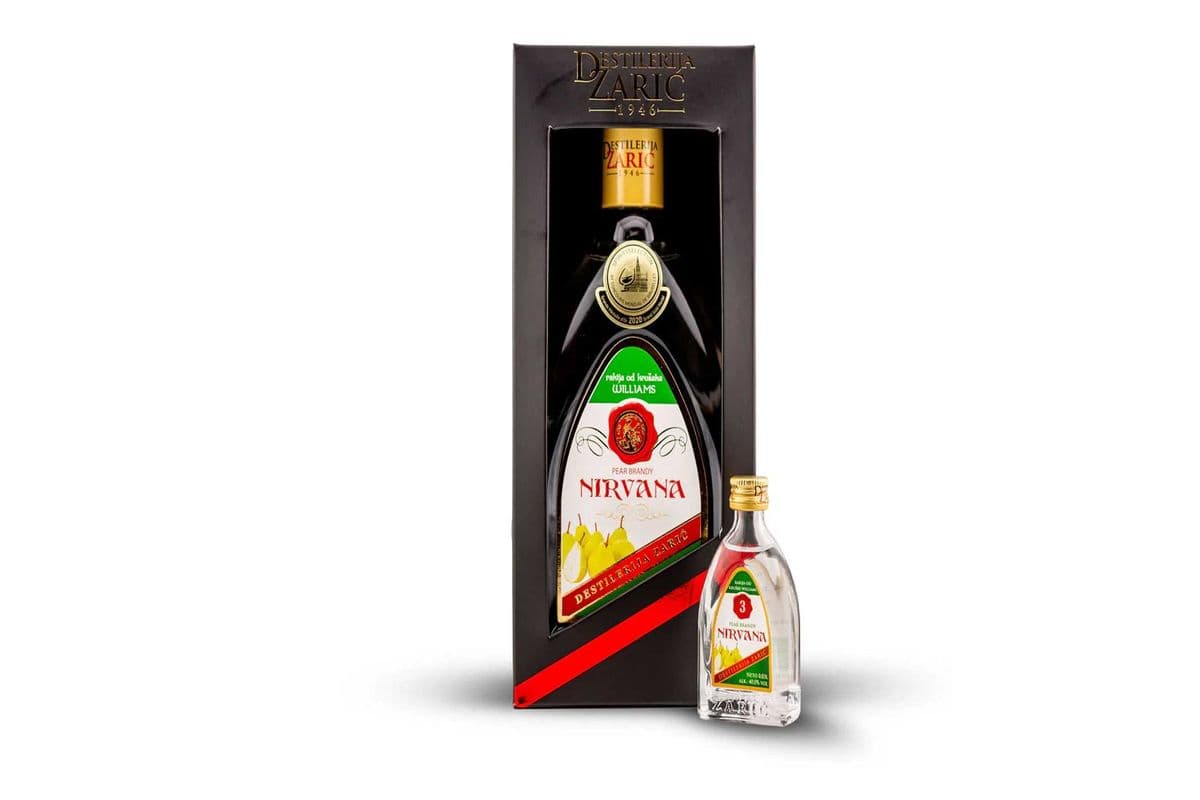 NIRVANA WILLIAMS PEAR BRANDY 750 ML (1 x 750 ML)