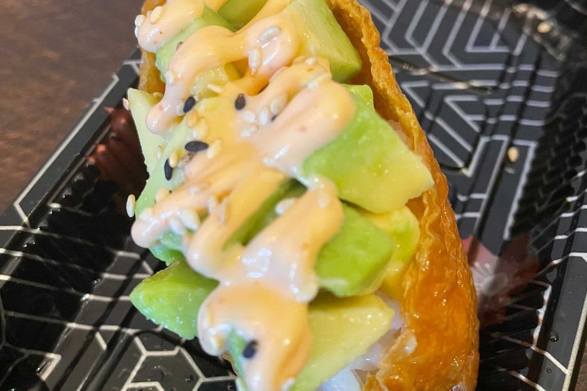 Diced Avocado Tofu Pocket