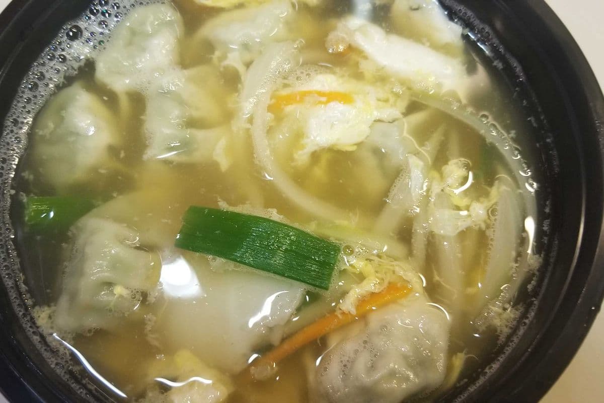 Rice Cake and Dumpling Soup