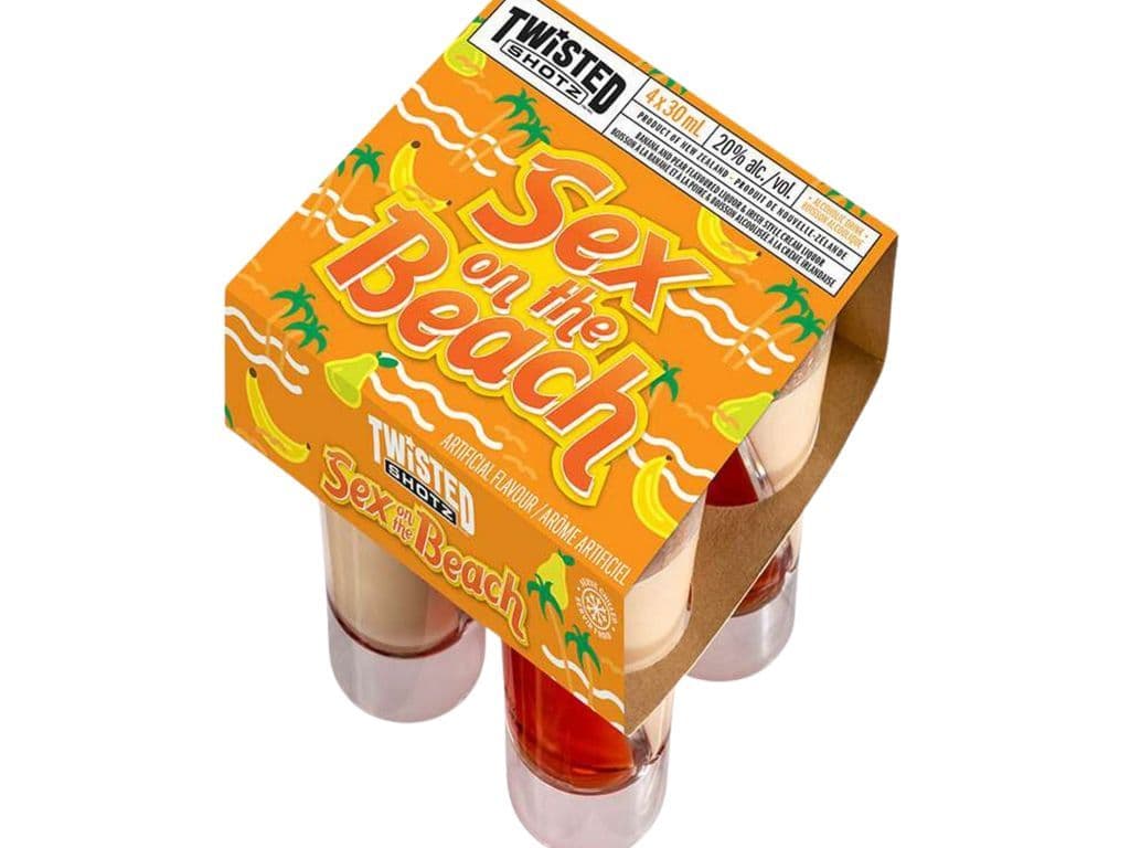 Twisted Shotz Sex on The Beach (4X30ml)