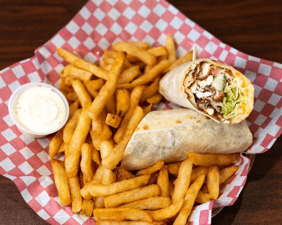 Cajun Chicken Wrap