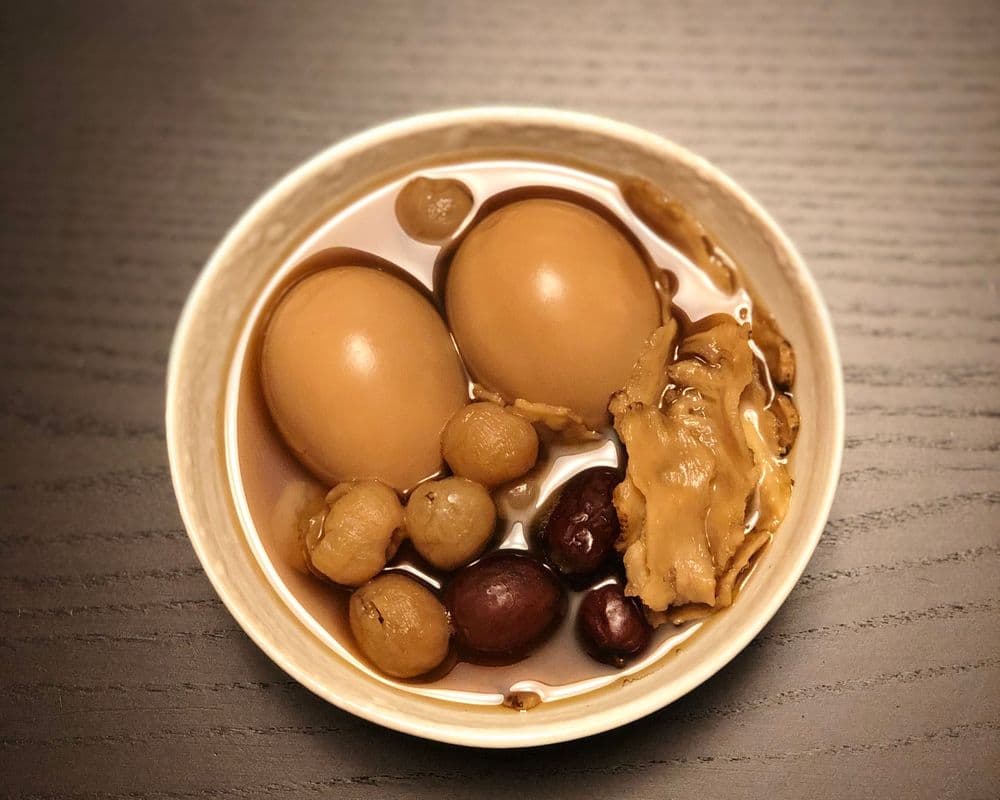 D3. Sweet Red Dates, Chinese Angelica, & Eggs Soup (800 ml)