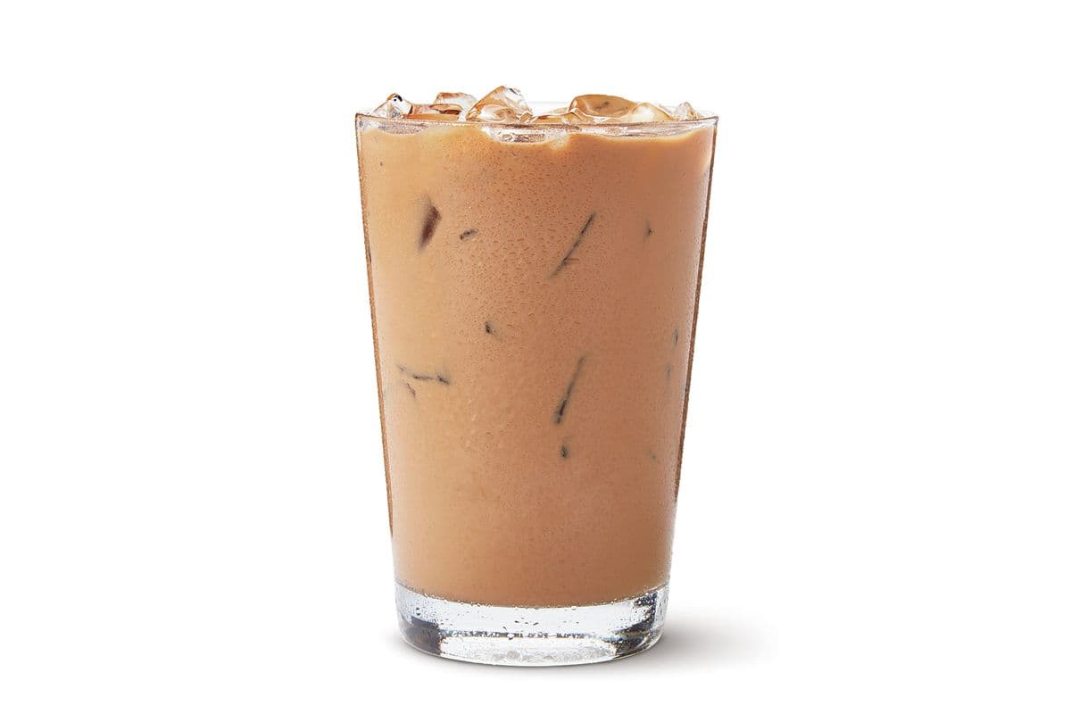 Small White Chocolate Pistachio Iced Latte