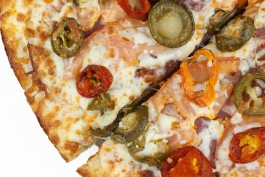 Small Hot and Spicy Pizza