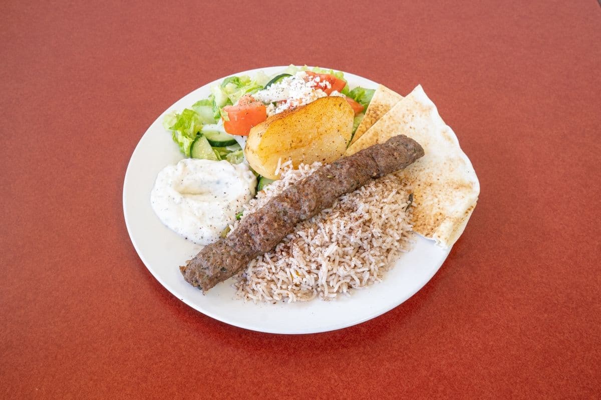 Beef Kabab Plate