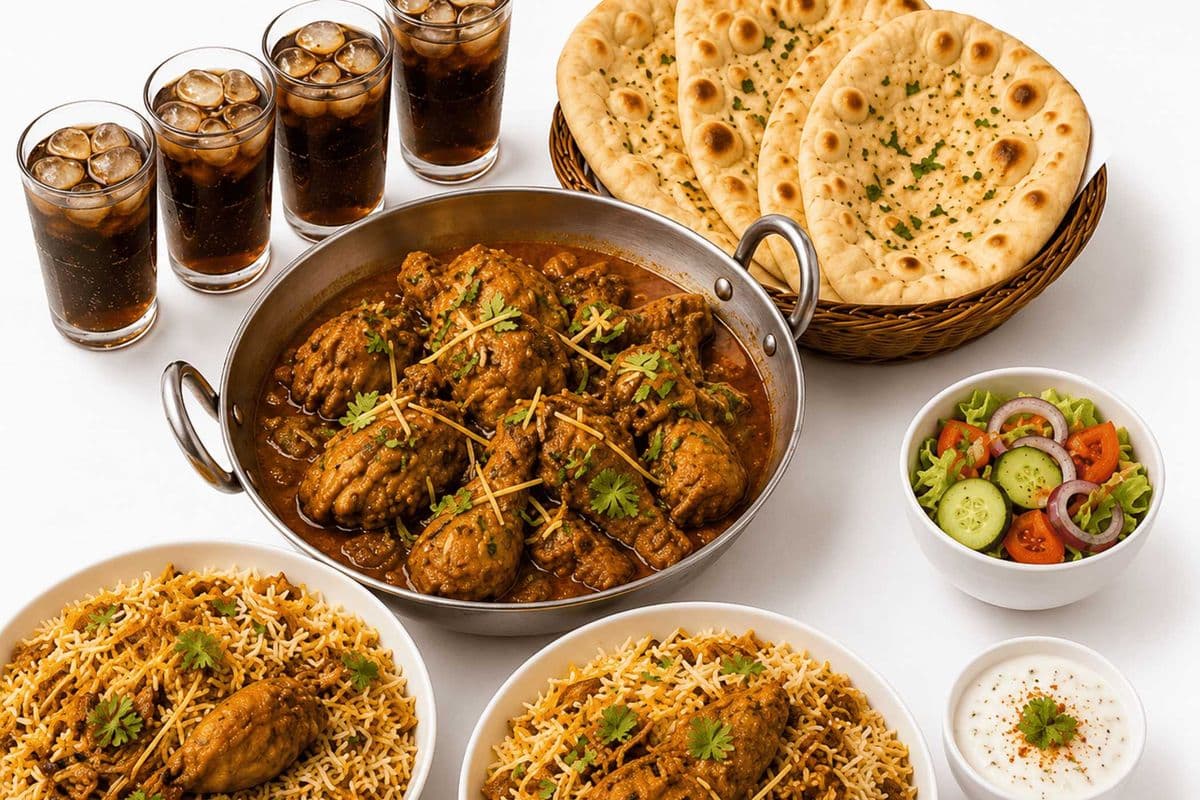 Karahi Combo 9 (4–6 People)