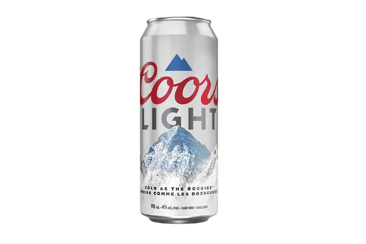 Coors Light Premium Beer Tall Can (1 x 710ml)