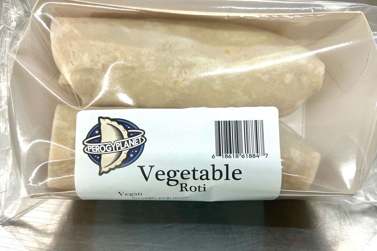 Vegetarian Roti (2 Pcs)