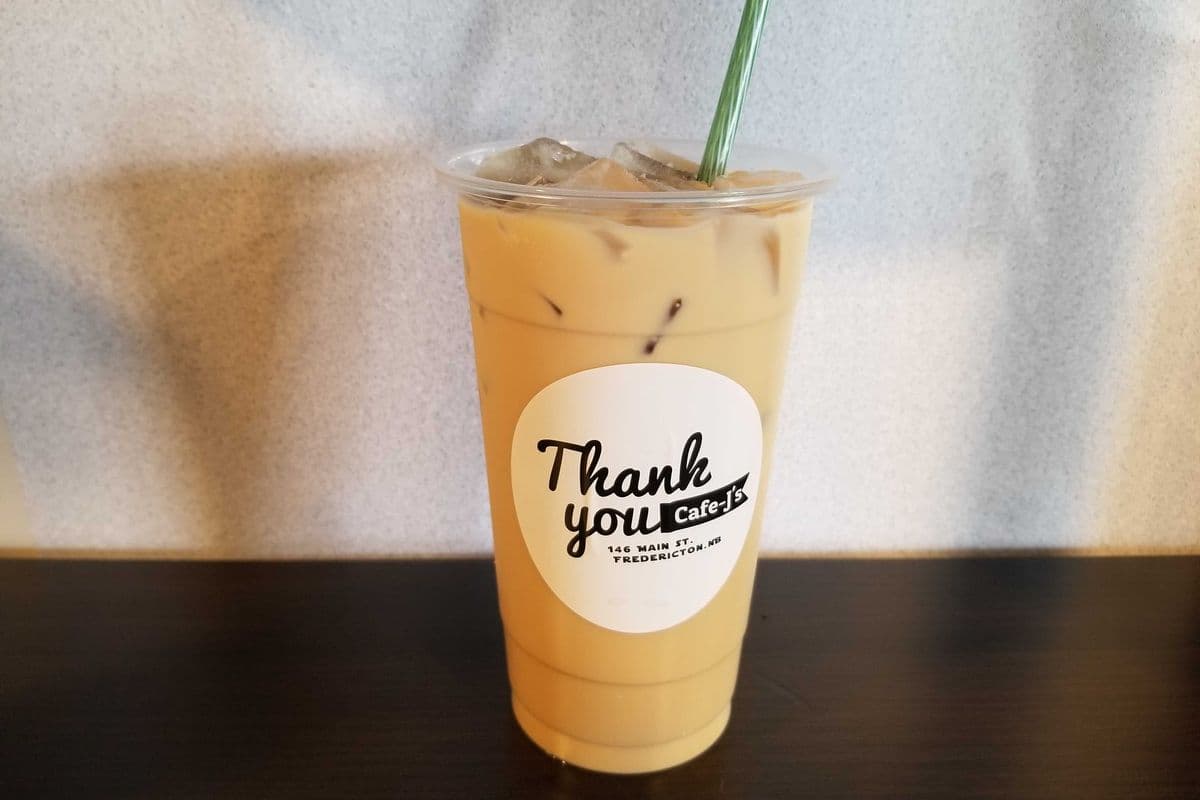 Iced Hazelnut Latte