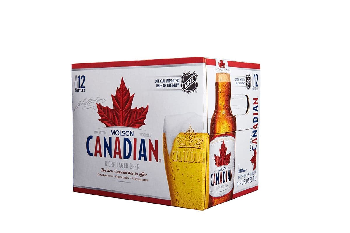 Molson Canadian (12 x 341ml Bottles)