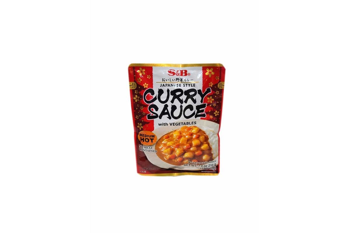 S&B Curry Sauce Med Hot(即食咖喱酱 中辣)