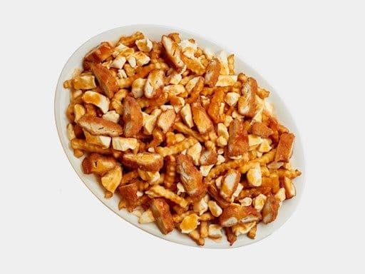 Poutine aux filets de poitrine - méga / Chicken Breast Fillets Poutine - Mega