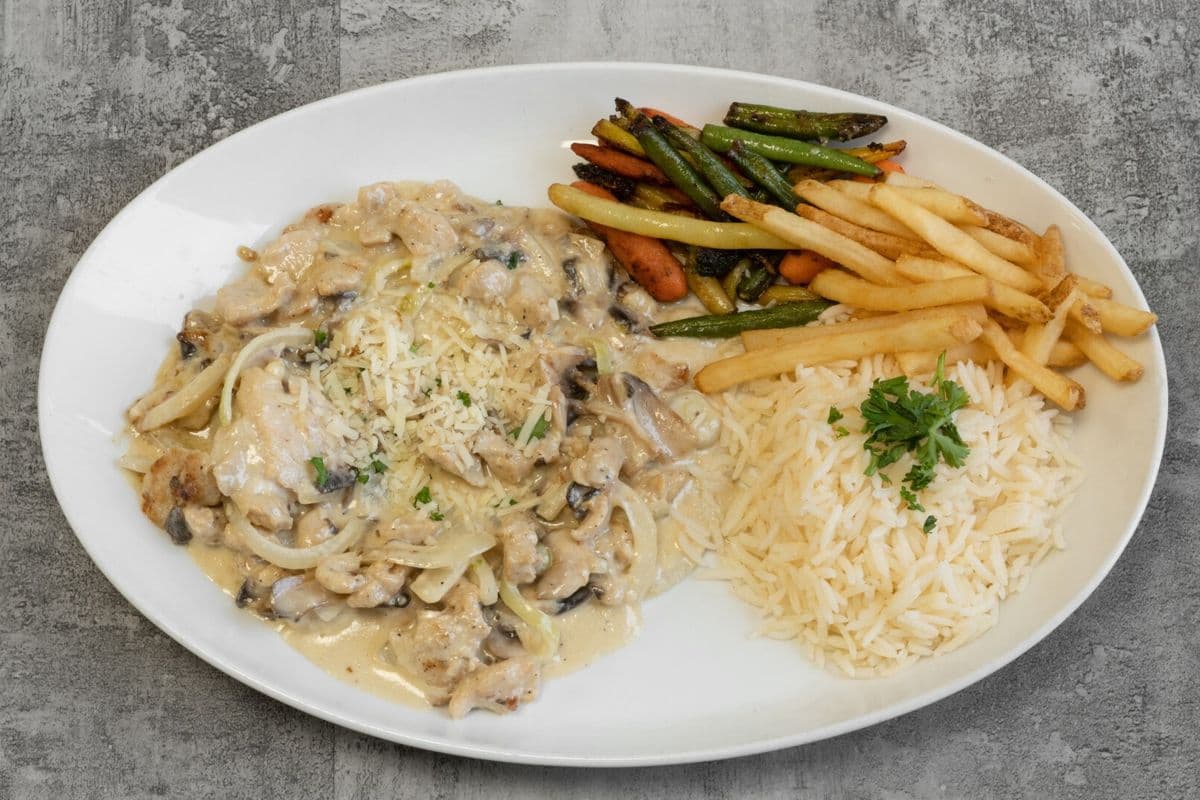 Creamy Chicken Platter