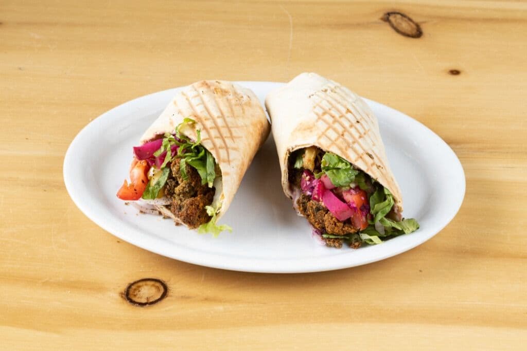 10” Large Falafel Wrap