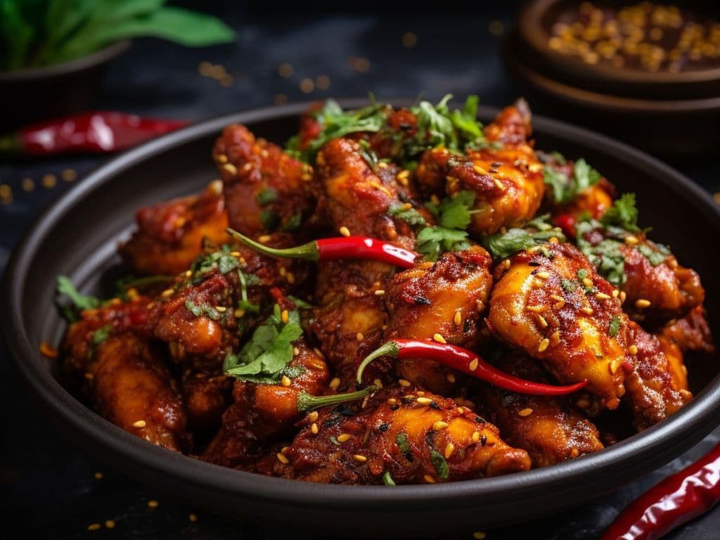 Guntur Chicken / Poulet De Guntur