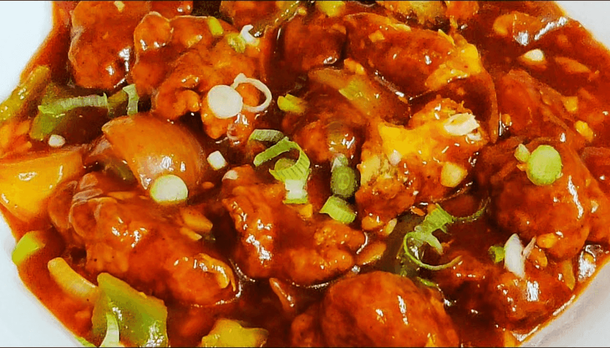 Chilly Chicken-Dry/Saucy & a Butter naan